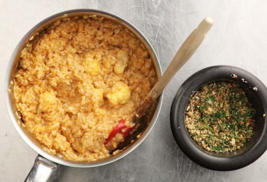 Рис с капустой