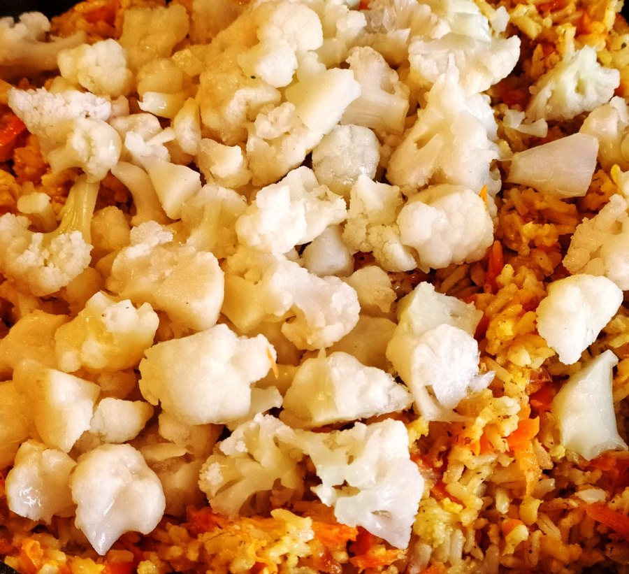 Рис с тефтелькой куринной