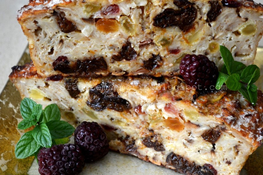 Выпечка с сухофруктами и орехами