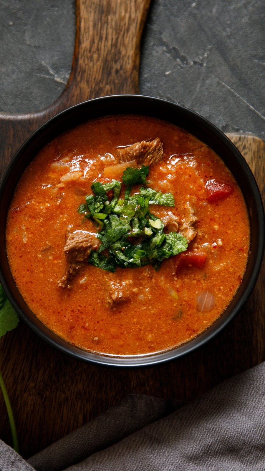 Харчо с орехами по-грузински