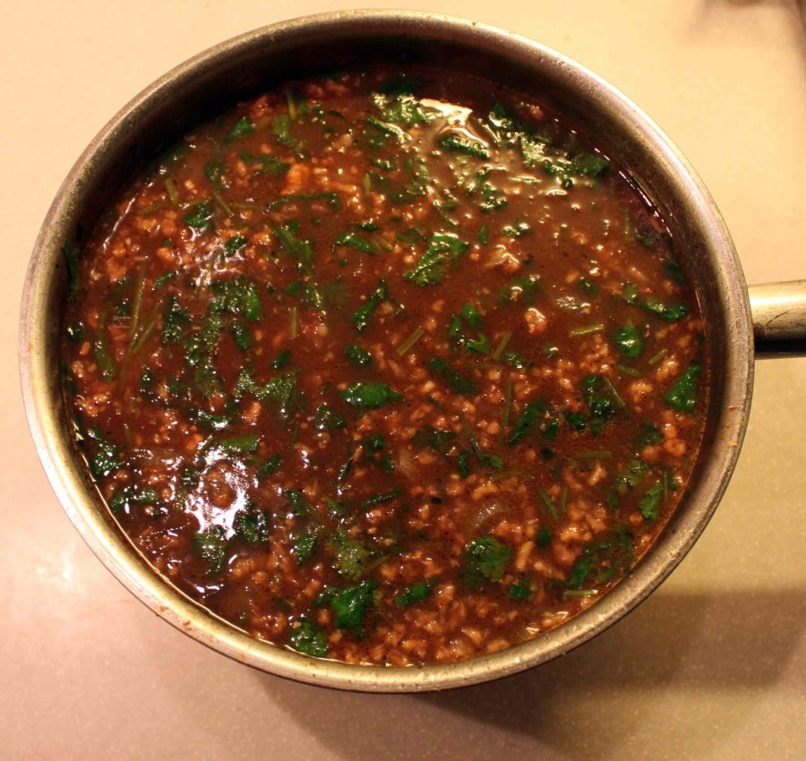 Харчо по мегрельски с грецкими