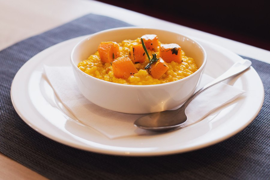 Пшенная каша с тыквой