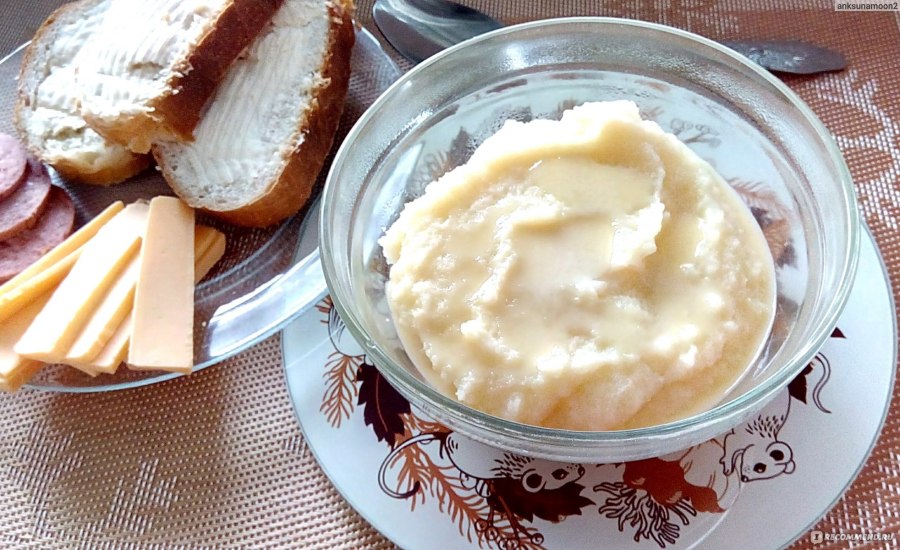 Каша со сгущенкой