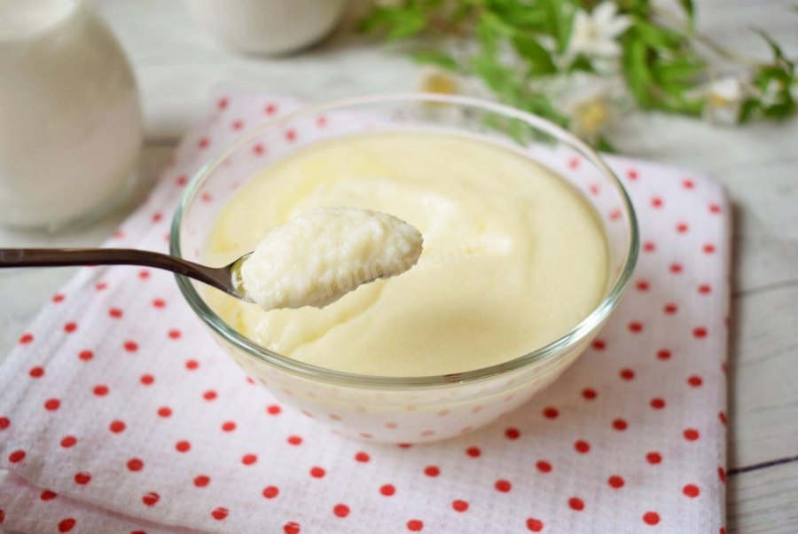 Оладьи с манной крупой на молоке