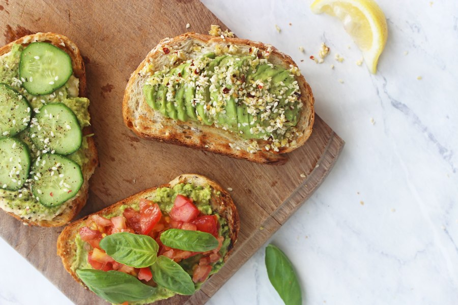 ПП бутеры с авокадо