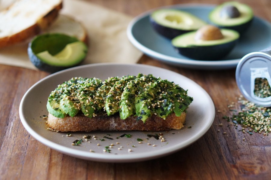 Хлебцы с авокадо