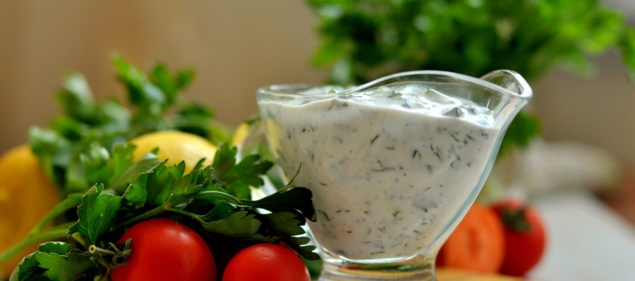 Йогуртовые соусы