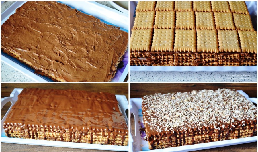 Печенье с творожным кремом