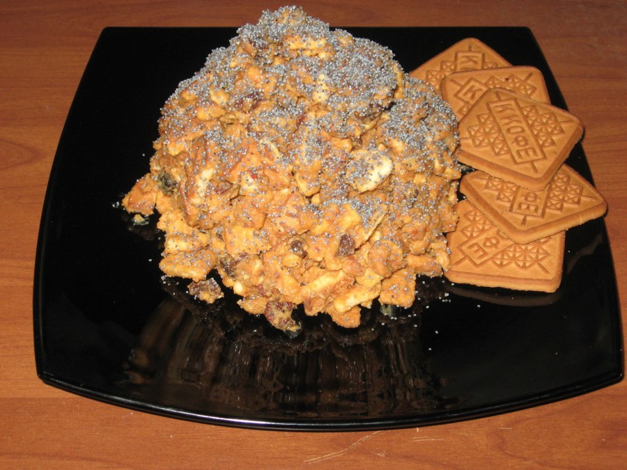 Торт без выпекания из печенья