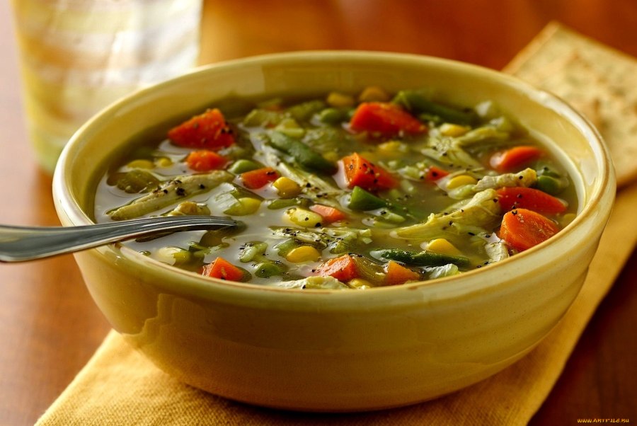 Готовые блюда супы