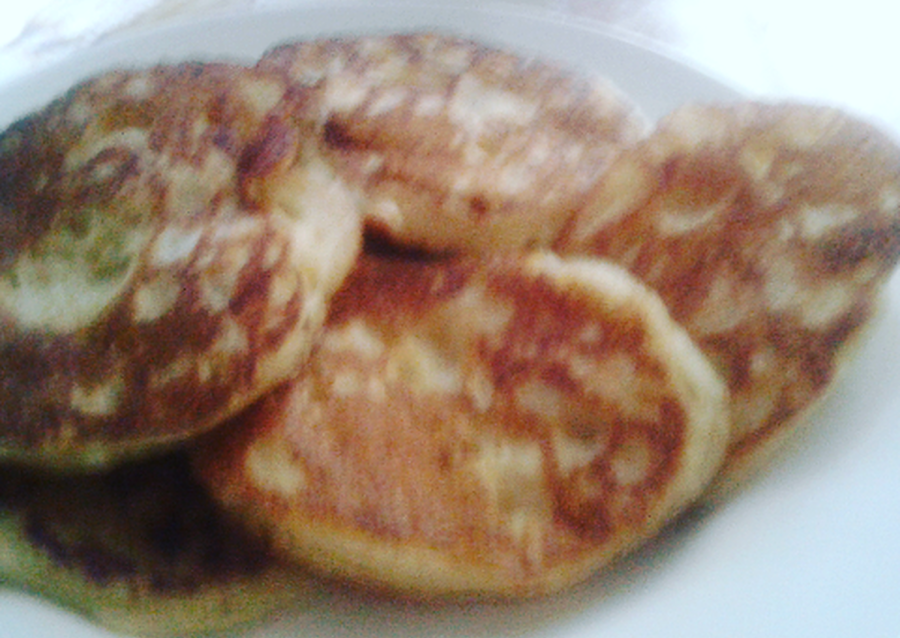 Оладьи со сметаной