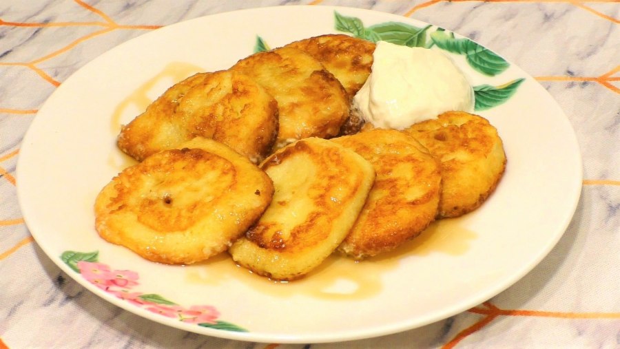 Оладьи на кефире пышные рецепт с содой