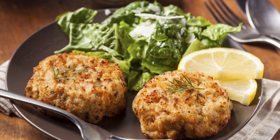 Лососевые котлеты со сливками сметаной