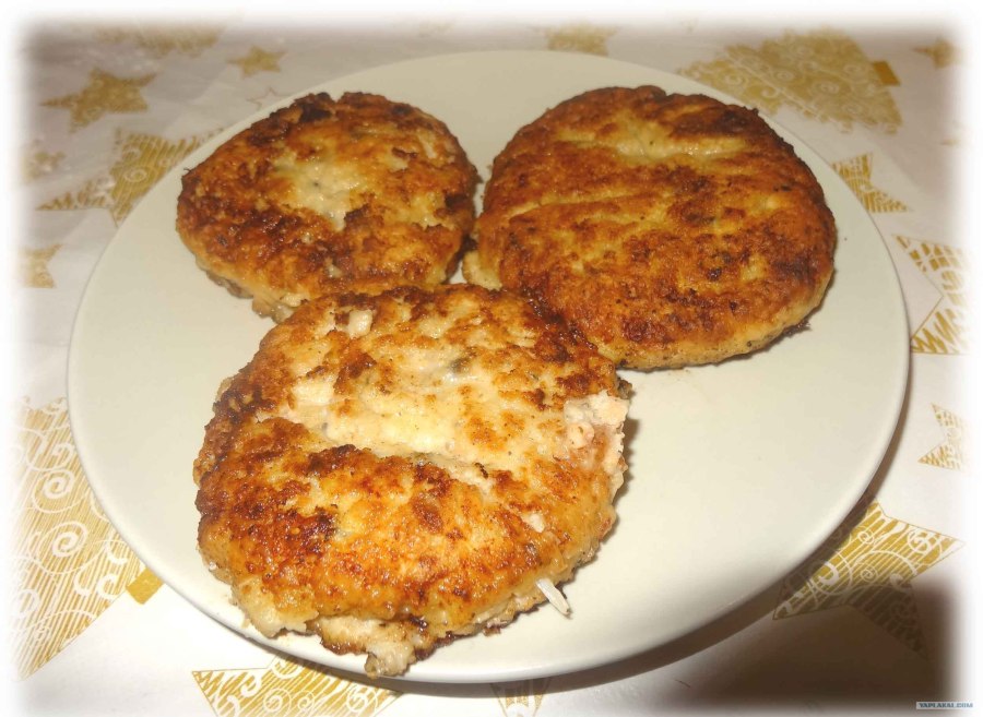 Рыбные котлеты из кеты