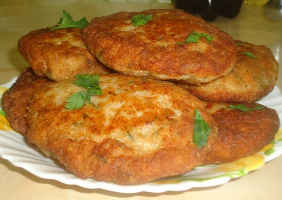 Биточки из горбуши