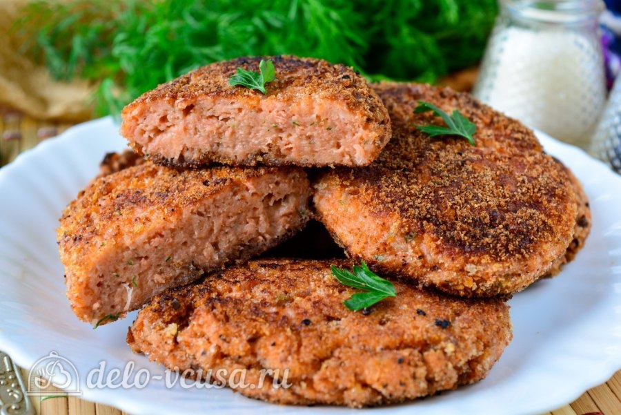 Котлеты рыбные тресковые