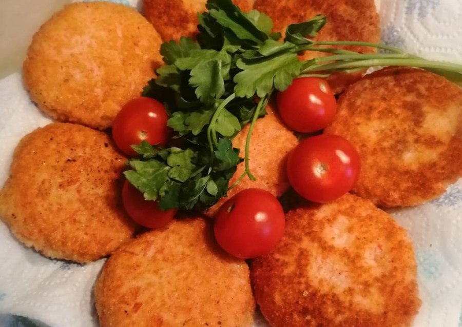 Рыбные котлеты в духовке