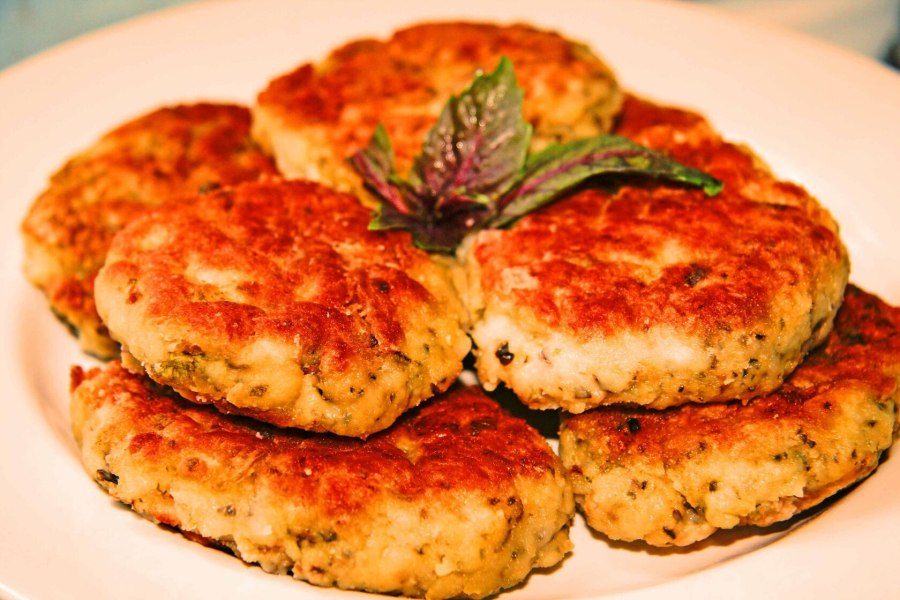 Рыбные котлеты кето