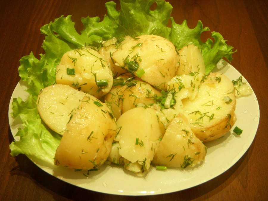 Картошечка с зеленью