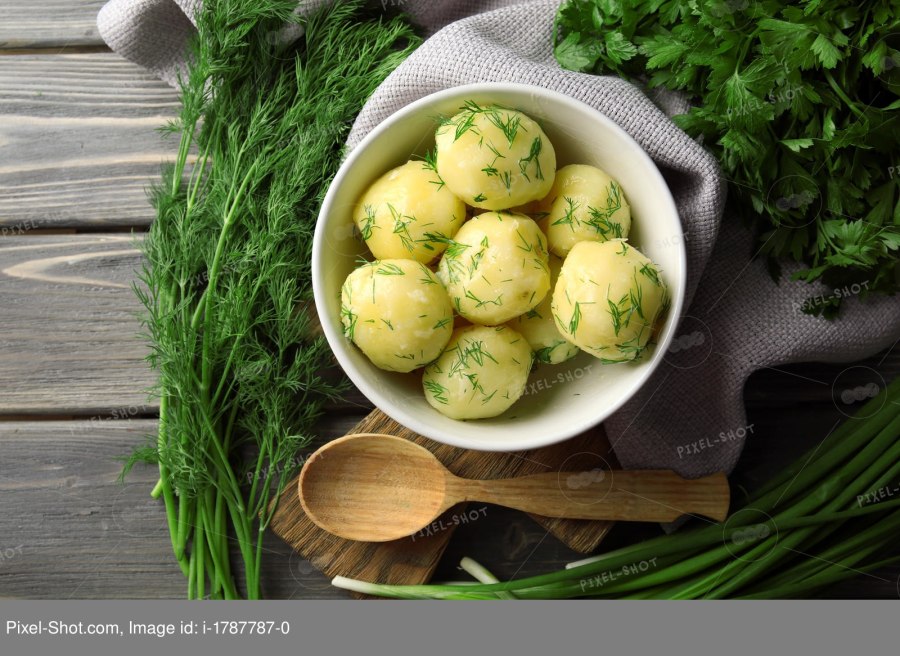 Вареный картофель