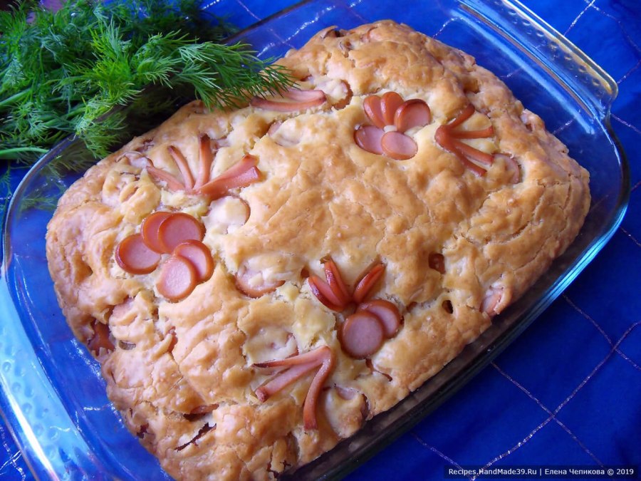 Вкусный и быстрый пирог