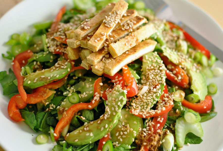 Вегетарианские салаты