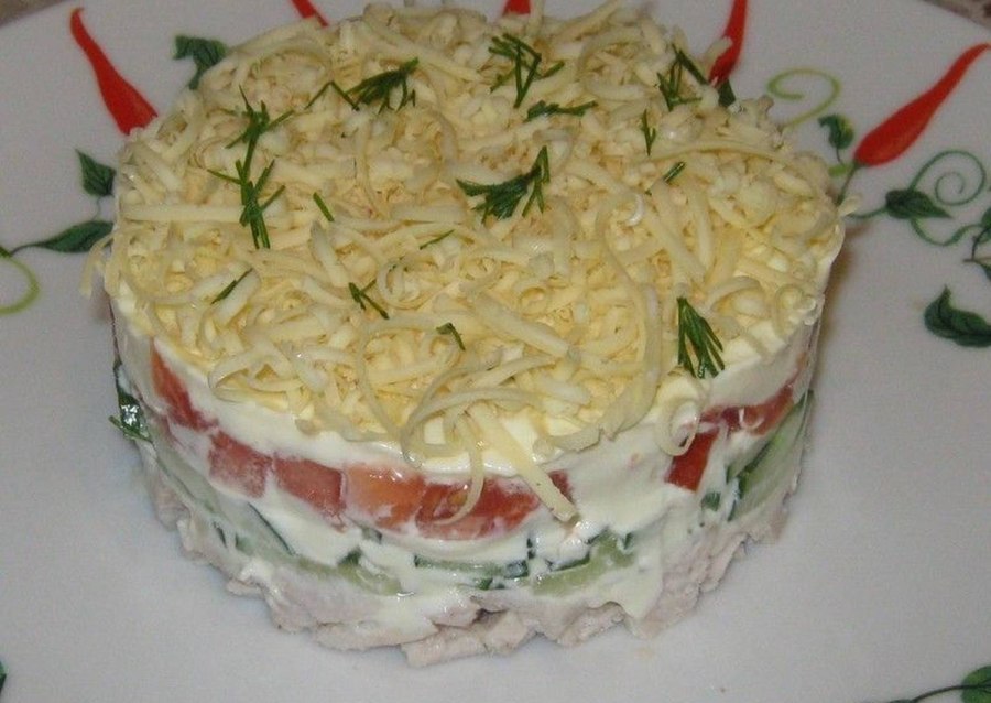 Вегетарианские салаты