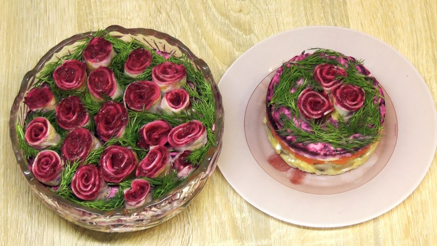 Салат букет