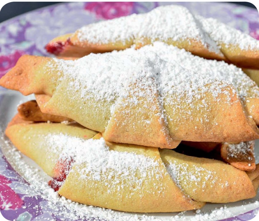 Печенье рогалики