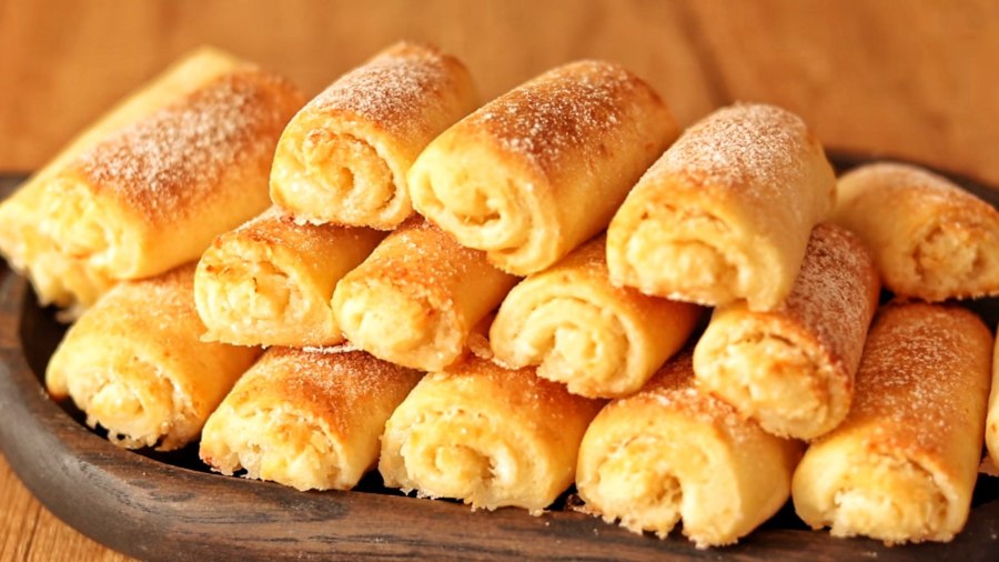 Печенье творожные трубочки