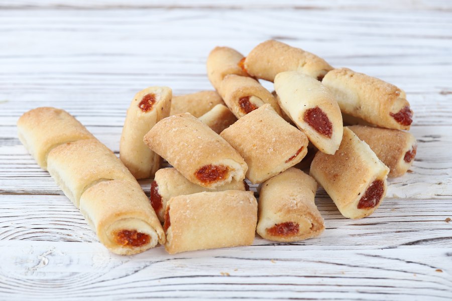 Печенье с повидлом