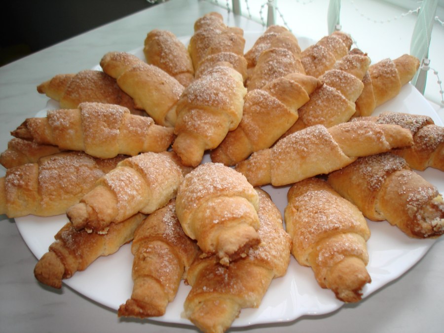 Сахарные рогалики