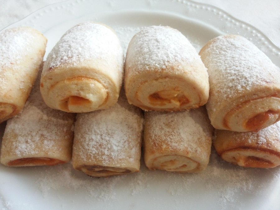 Рулетики на кефире