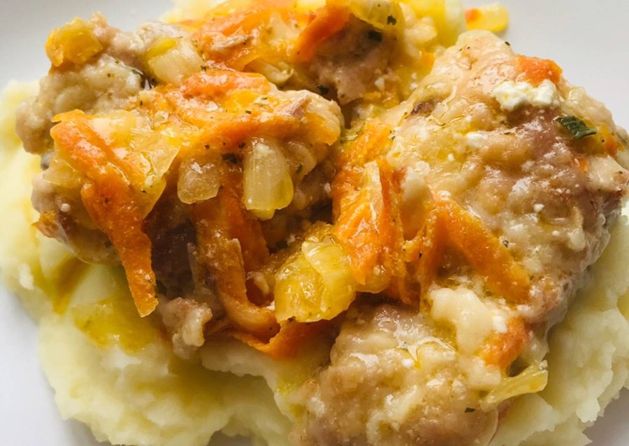 Запеканка с сайрой