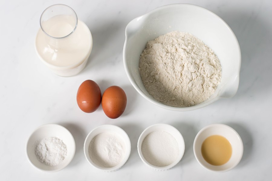 Воздушные панкейки на молоке