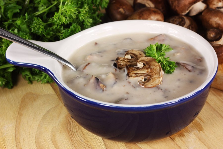 Грибной суп наваристый
