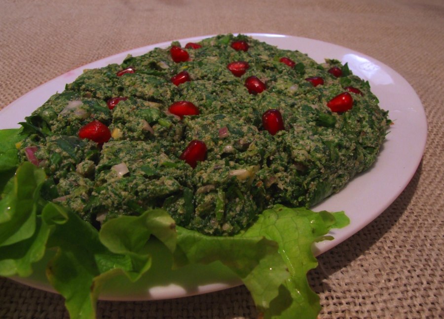 Пхали со шпинатом