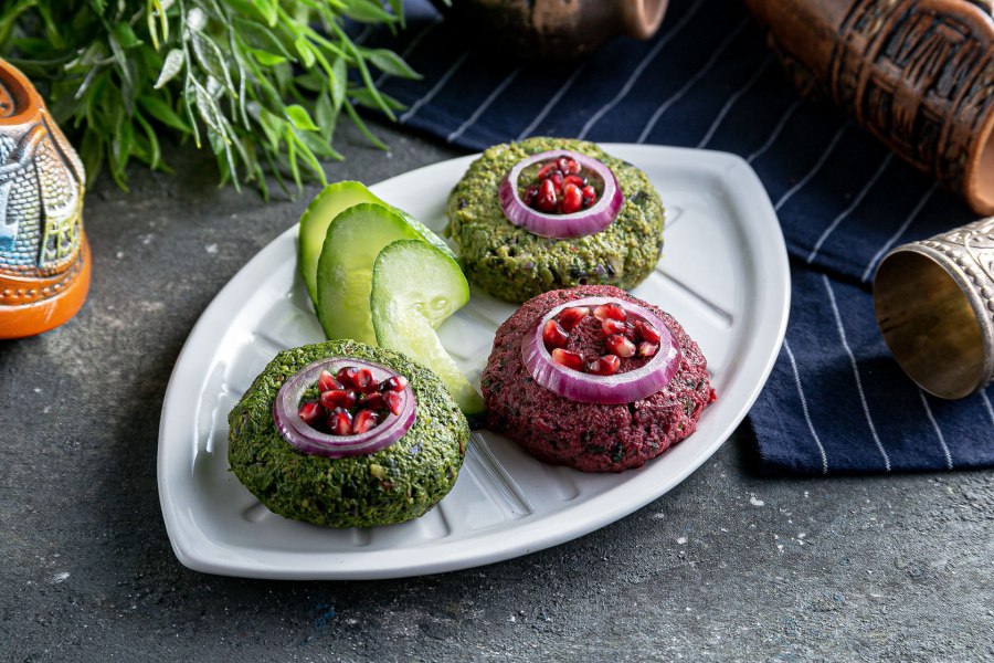 Пхали ассорти с грецкими орехами