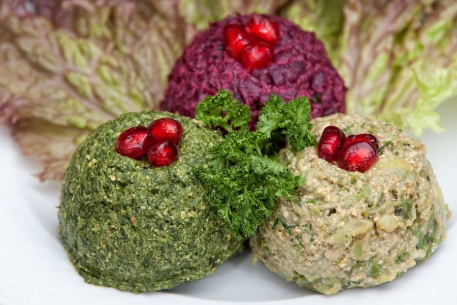 Пхали ассорти с грецкими орехами