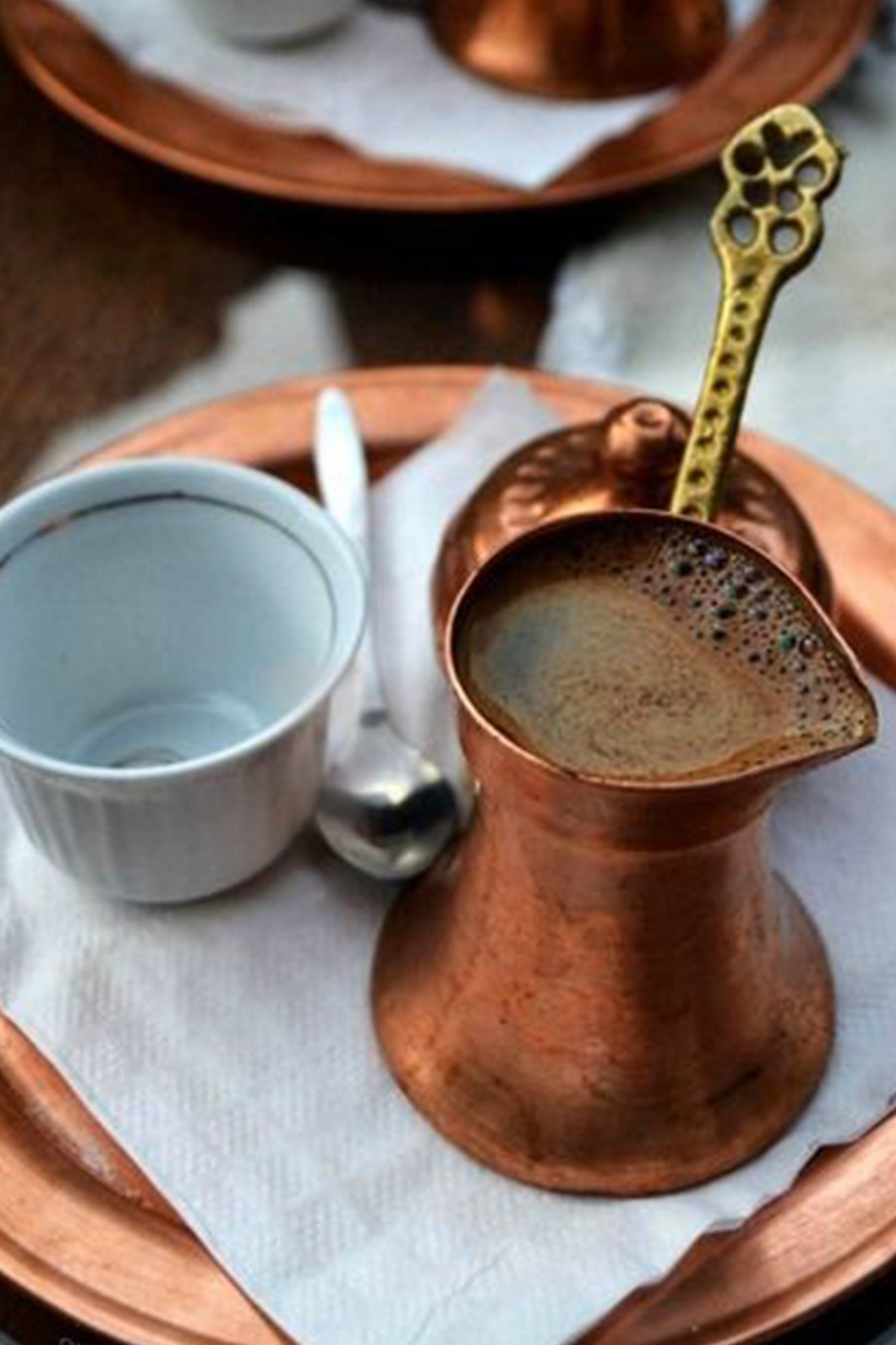 Турецкий кофе и сладости