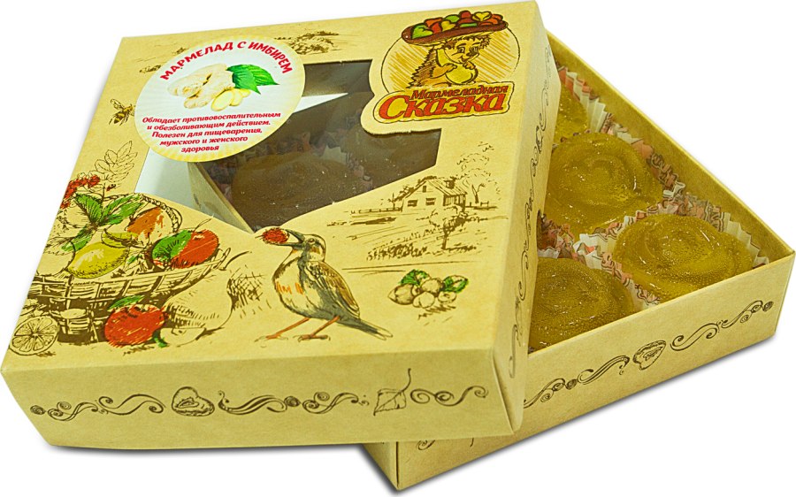 Мармелад лимонный с имбирем Питер