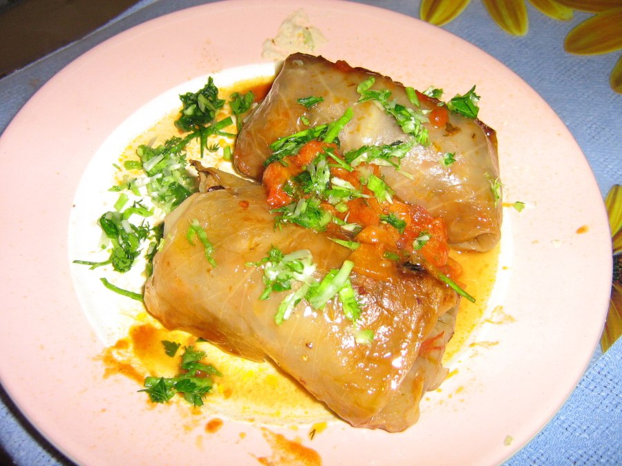 Голубцы Геншин