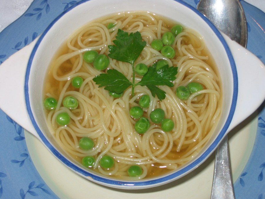 Макароновый суп