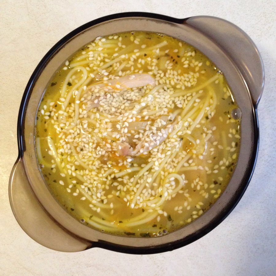 Суп со спагетти