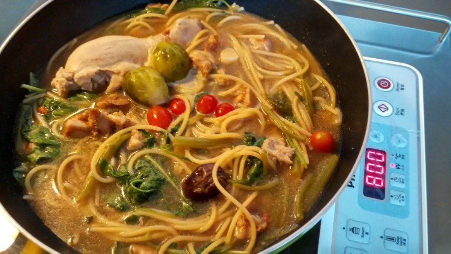 Суп Рыжик с жареной вермишелью