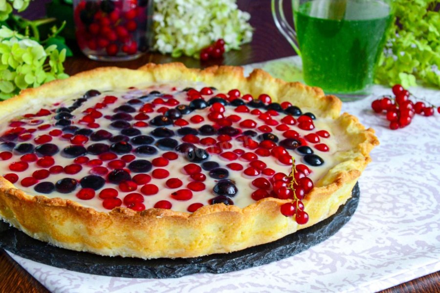 Японский рыбный пирог