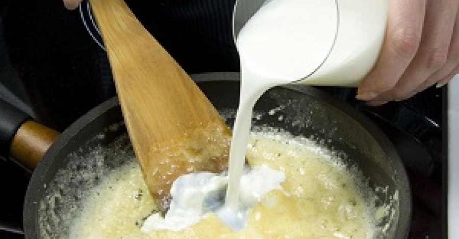 Сливочное масло и мука