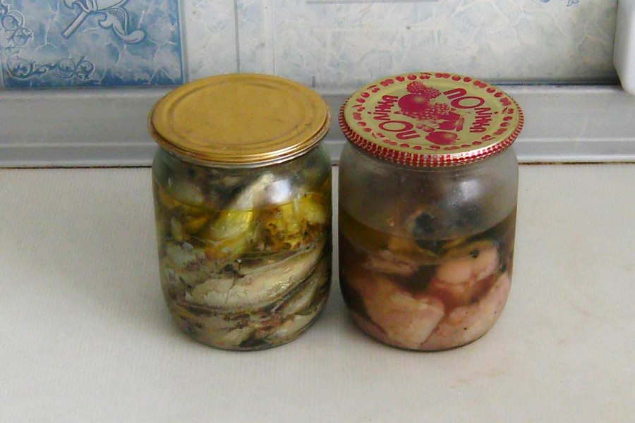Консервы из Речной рыбы