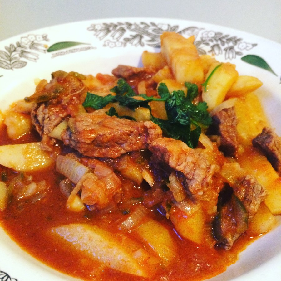 АЗУ по-татарски с говядиной