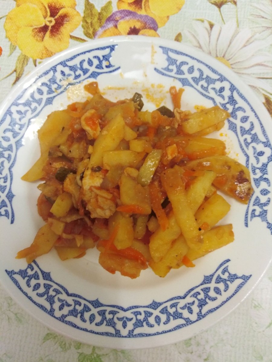 АЗУ по-татарски с говядиной